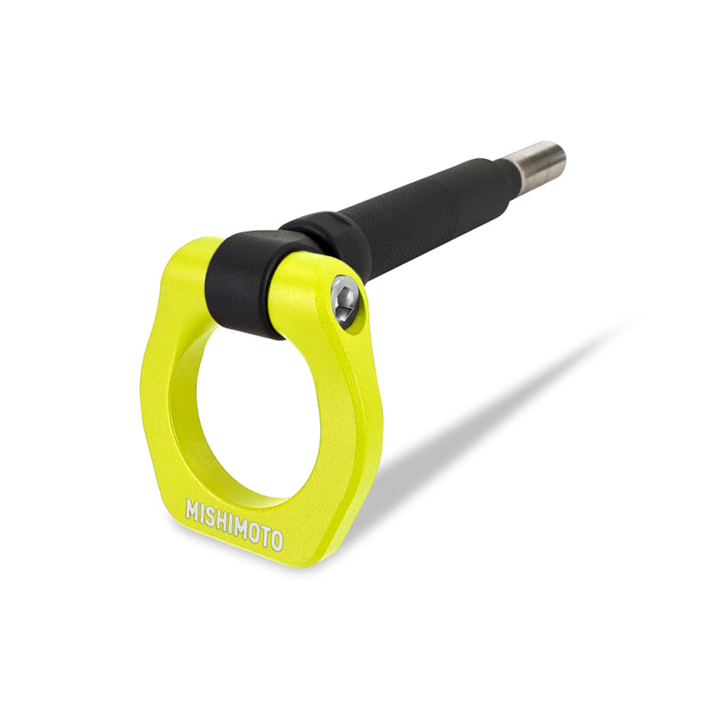 Mishimoto 13+ Subaru BRZ/FRS/86 / 18+ Subaru WRX Neon Yellow Racing Front Tow Hook - MMTH-BRZ-13NY