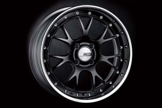 SSR Professor MS3R 17x10.5 4x100 ET+30 SL Flat Black *SPECIAL ORDER-NO RETURN/CANCELLATION* - M817105+30L4CMB
