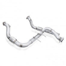 Load image into Gallery viewer, Stainless Works 2017 F-150 Raptor 3.5L 3in Downpipe High-Flow Cats Factory Connection - FTR17DPCAT