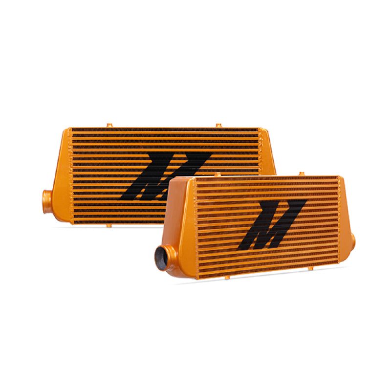 Mishimoto Universal Silver R Line Intercooler Overall Size: 31x12x4 Core Size: 24x12x4 Inlet /Outlet - MMINT-UR