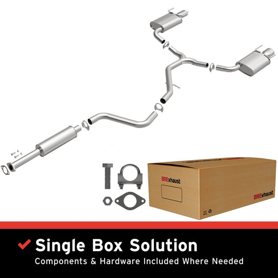 BRExhaust 11-17 Buick Regal 2L Exhaust Kit - 106-0889