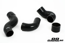 Load image into Gallery viewer, do88 Volvo 700/900 Turbo (w/o AC) Pressure Hoses Black - DO88-KIT26S