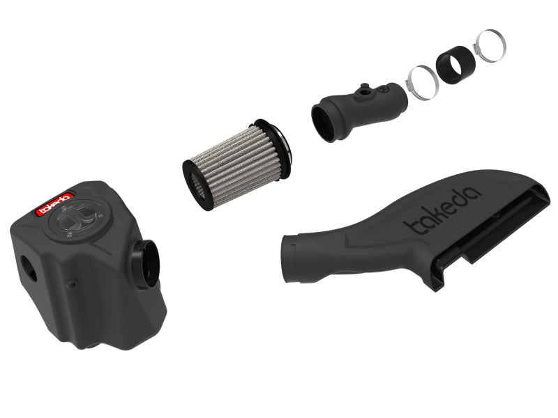 aFe Takeda Momentum Pro Dry S Cold Air Intake System 18-19 Subaru WRX STI H4-2.5L - 56-70014D