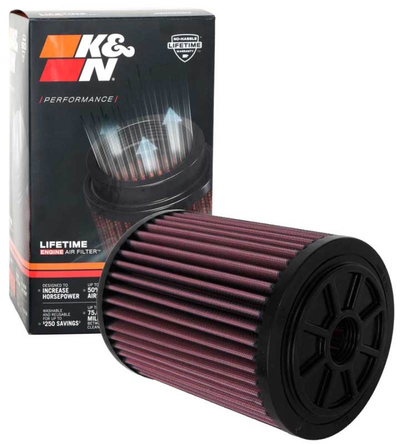 K&N 19-20 Audi A6 L4-2.0L DSL Replacement Drop In Air Filter - E-0640