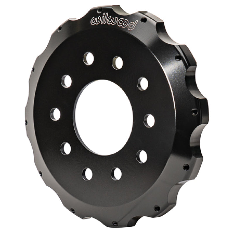 Wilwood Big Brake Hats .810in Offset 5 x 4.75 - 12 on 8.75in - Black - 170-16782