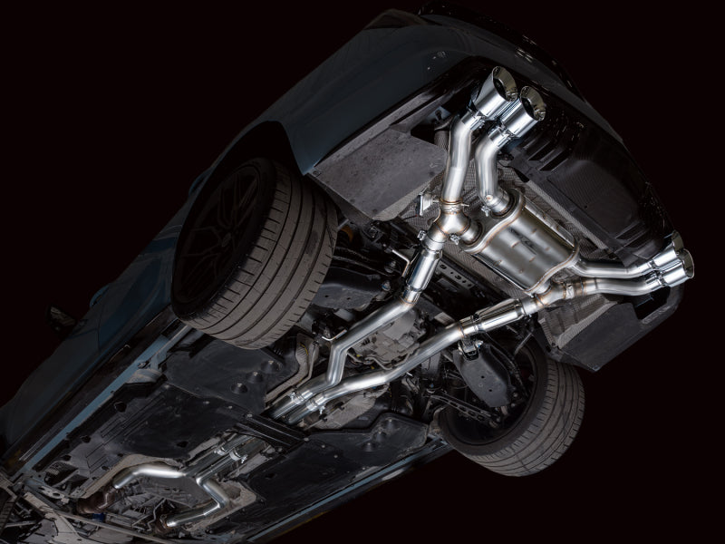 AWE Tuning 22-26 Cadillac CT5-V Blackwing SwitchPath Exhaust - Chrome Silver Tips - 3025-42562