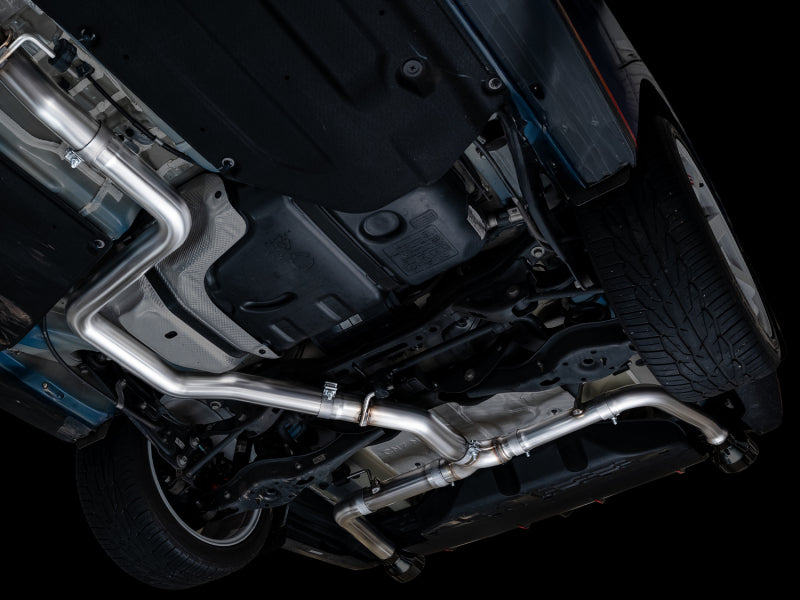 AWE Tuning 22-26 Hyundai Elantra N Track Edition Cat-Back Exhaust - Diamond Black Tips - 3020-33237