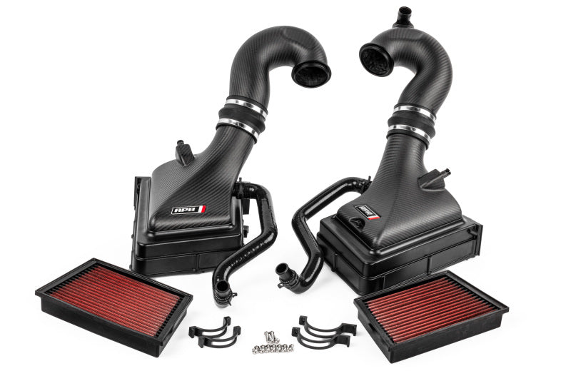 APR 20-25 Porsche 911 (992) 3.0T/3.7T Carbon Fiber Intake System w/Turbo Inlet Pipes - CI100059