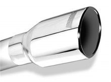 Load image into Gallery viewer, Borla Universal Polished Tip Single Round Rolled Angle-Cut w/Clamp - 20154