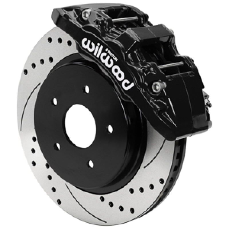 Wilwood 13-18 Dodge Ram 1500 Aero6 DM SRP Front Brake Kit w/ Lines - 140-17760-D