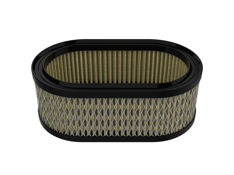 aFe Magnum FLOW Round Racing Air Filter w/Pro GUARD 7 Fits Weber IDA 48 Carburetors (3-1/4 IN H) - 71-90013