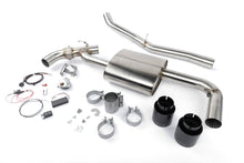 Load image into Gallery viewer, Dinan 17-24 Mini Cooper Clubman/Countryman S ALL4 (F54/F60) Valved Axleback Exhaust - Black Tips - D660-0084-BLK