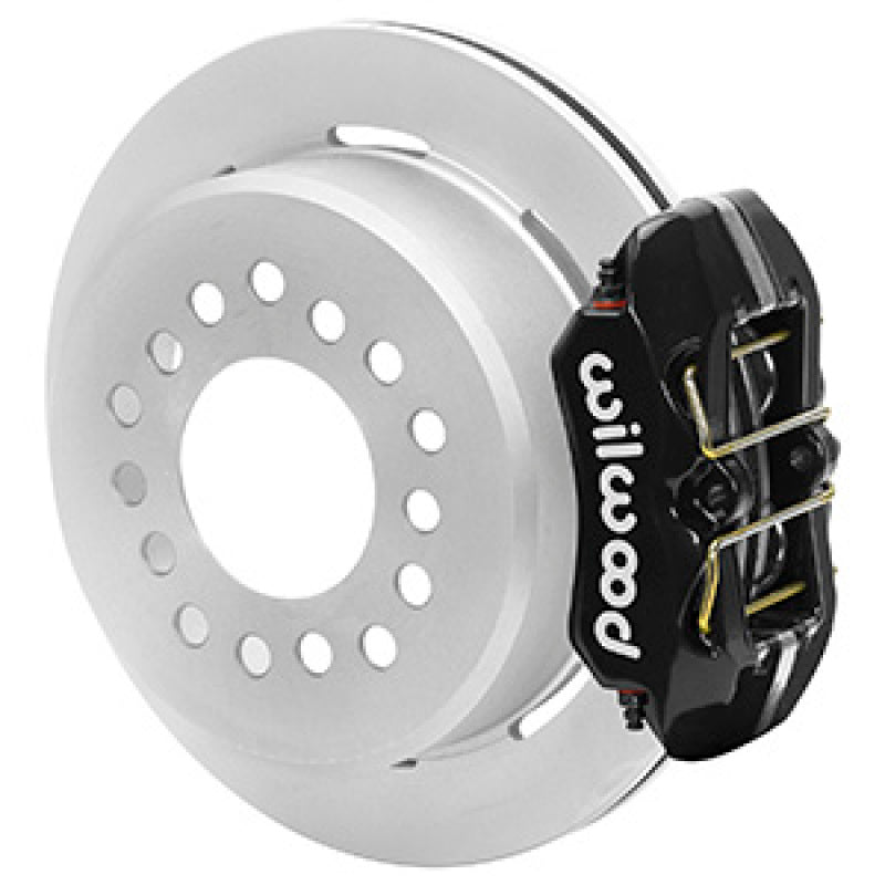 Wilwood Ford Explorer 8.8in Rear Axle Dynapro Disc Brake Kit 11in Rotor -Black Caliper - 140-16406