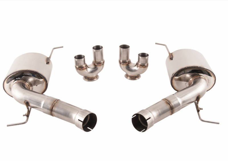AWE Tuning BMW F10 M5 Touring Edition Axle-Back Exhaust Chrome Silver Tips - 3015-42062