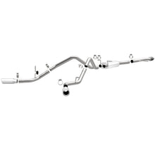 Load image into Gallery viewer, Magnaflow 14 Chev Silverado V8 5.3L CC/EC Cab Dual Split Behind Rear Tires Exit SS Cat Back Perf Exh - 15269