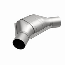 Load image into Gallery viewer, MagnaFlow Universal Catalytic Converter 2.50inch Angled In/Out FED - 94086