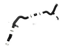 Load image into Gallery viewer, aFe 19-22 Hyundai Veloster N BladeRunner 2-1/4in to 2-1/2in Aluminum Hot Charge Pipe - Black