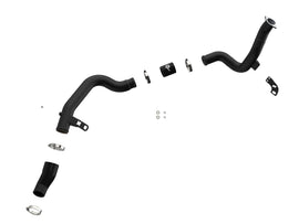 aFe 19-22 Hyundai Veloster N BladeRunner 2-1/4in to 2-1/2in Aluminum Hot Charge Pipe - Black