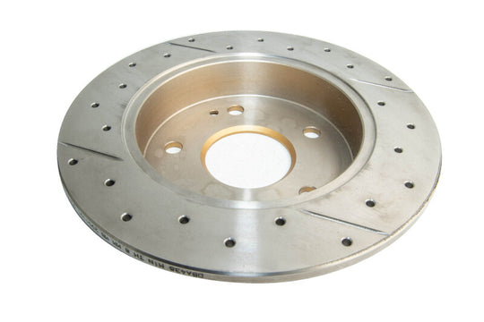 DBA 06-15 Acura CSX Rear Street Series Drilled & Slotted Rotor w/Gold Hat - DBA438X