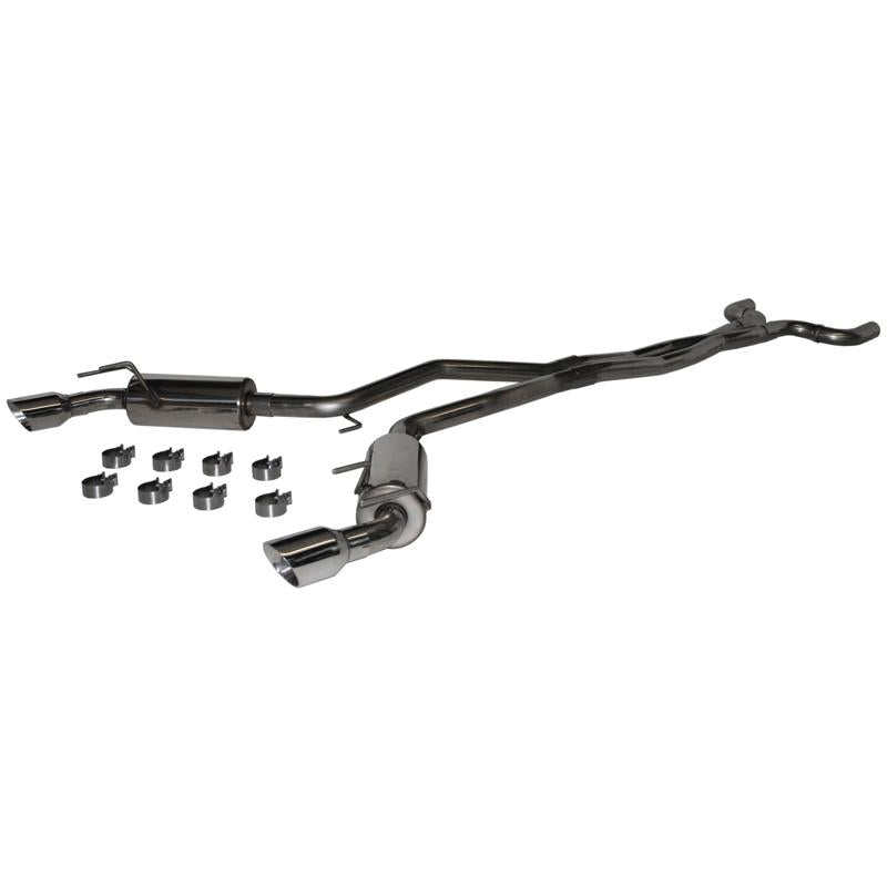 MBRP 2010 Chev Camaro V6 3.6L Dual Cat Back Round Tips  (11 Conv. MUST purchase mbrpAD1710) - S7020409