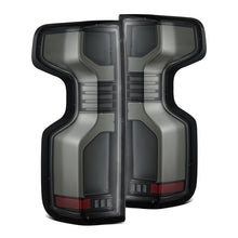 Load image into Gallery viewer, AlphaRex 19-24 Chevy Silverado 1500 / 20-24 2500HD/3500HD LUXX-Series LED Tail Lights Alpha Black - 620078