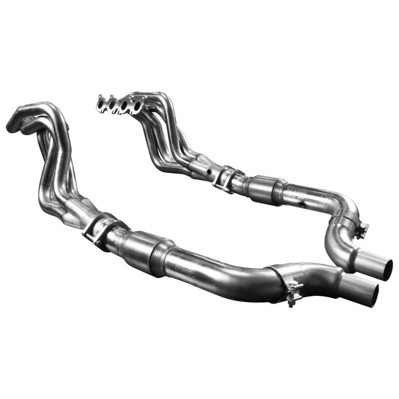Kooks 15+ Mustang 5.0L 4V 2in x 3in SS Headers w/Green Catted OEM Connection Pipe - 1151H631