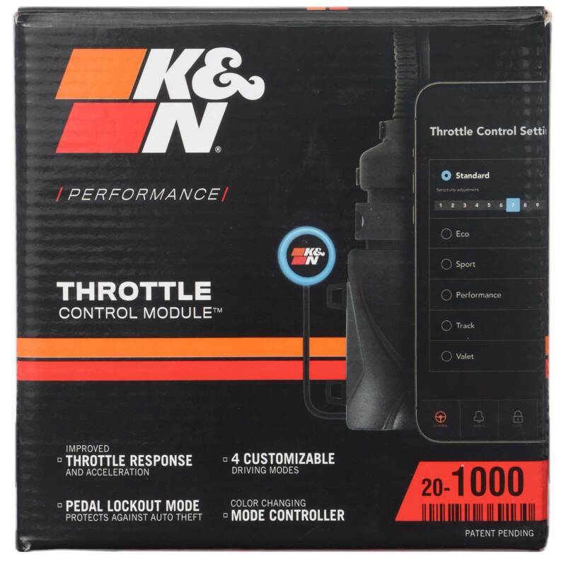 K&N Ford/GM/Dodge Throttle Control Module - 20-1000