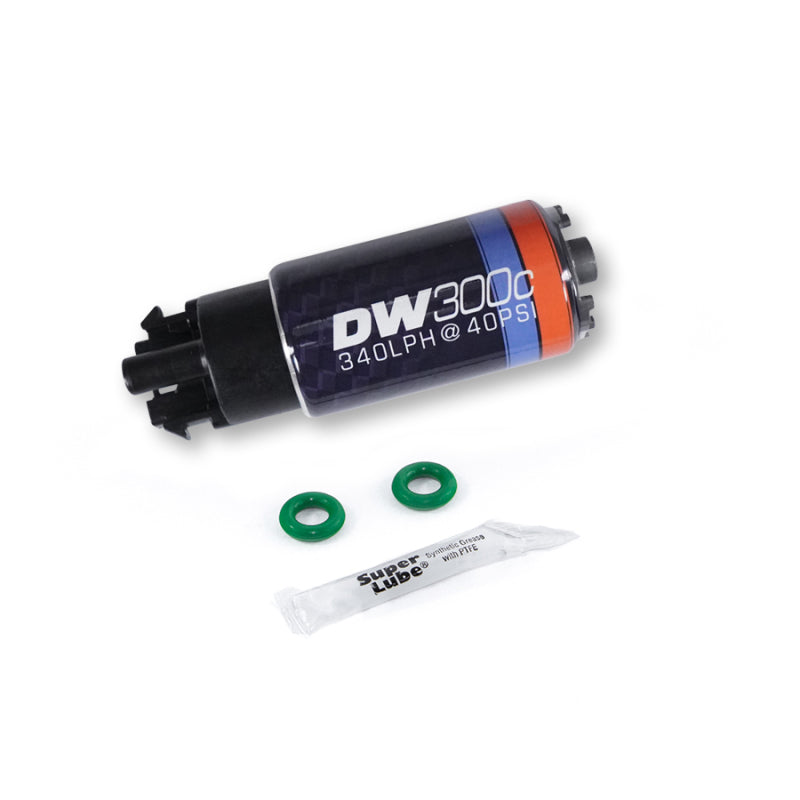 DeatschWerks DeatschWerks 340lph DW300C Compact Fuel Pump w/ 08-12 GTR Set Up Kit (2 Required) - 9-309-1009