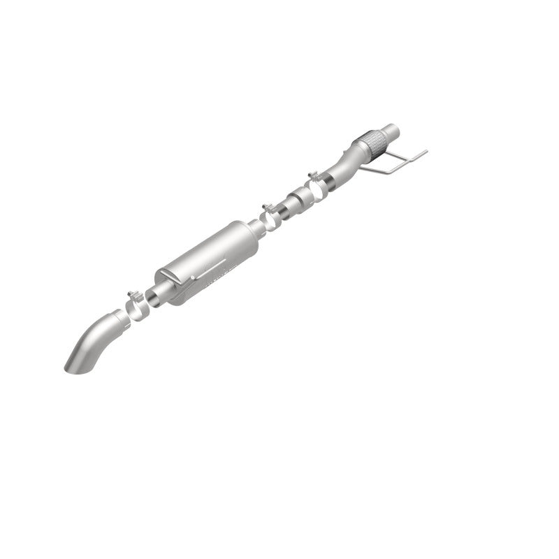 MagnaFlow Cat-Back, SS, 2.5/3in, Turn Down In Front Rear Tire 2015 Ford F150 2.7L V6T Ext Cab - 19056