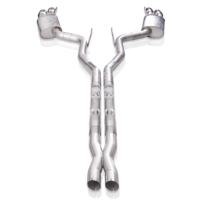Stainless Works 18-20 Mustang GT 5.0 3in Legend Catback w/ X-Pipe - M18CBXPCL