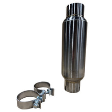Load image into Gallery viewer, Kooks 3in Round Clamp In Muffler 10in Long Body Polished Stainless Steel - R300-10-CI