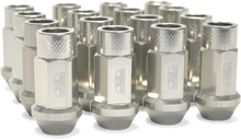 Load image into Gallery viewer, BLOX Racing Street Series Forged Lug Nuts 12x1.25mm Silver Set of 20 - BXAC-00107-SSSI