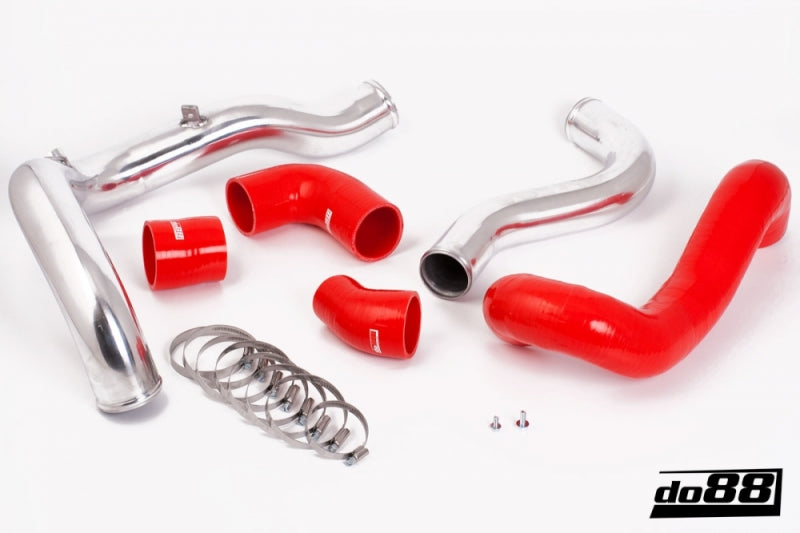 do88 SAAB 9-3 2.8T V6 06-11 Pressure Pipes w/Red Hoses - TR-110R