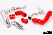 Load image into Gallery viewer, do88 SAAB 9-3 2.8T V6 06-11 Pressure Pipes w/Red Hoses - TR-110R