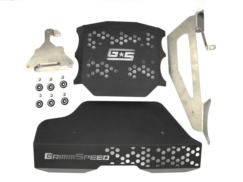 GrimmSpeed 2022+ Subaru BRZ/2022+ Toyota GR86 Engine Cover Kit - Black - GRM.1091.1.BLK