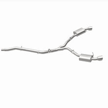 Load image into Gallery viewer, MagnaFlow 18-19 Audi A5 Dual Exit Polished Stainless CatBack Exhaust - 3in Main Piping Diameter - 19390