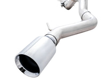 Load image into Gallery viewer, AWE Tuning 2021+ Ford Bronco 0FG Single Rear Exit Exhaust w/Chrome Silver Tip &amp; Bash Guard - 3015-22789