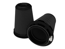 Load image into Gallery viewer, aFe Momentum Intake Air Filter w/Black Pro 5R (Pair) 3-1/2IN F x 5IN B x 3-1/2IN T (Inverted) x 6IN - 20-91202KM