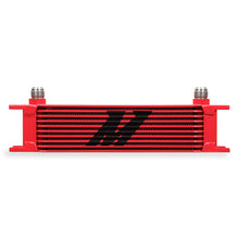 Load image into Gallery viewer, Mishimoto Universal 10 Row Oil Cooler - Red - MMOC-10RD