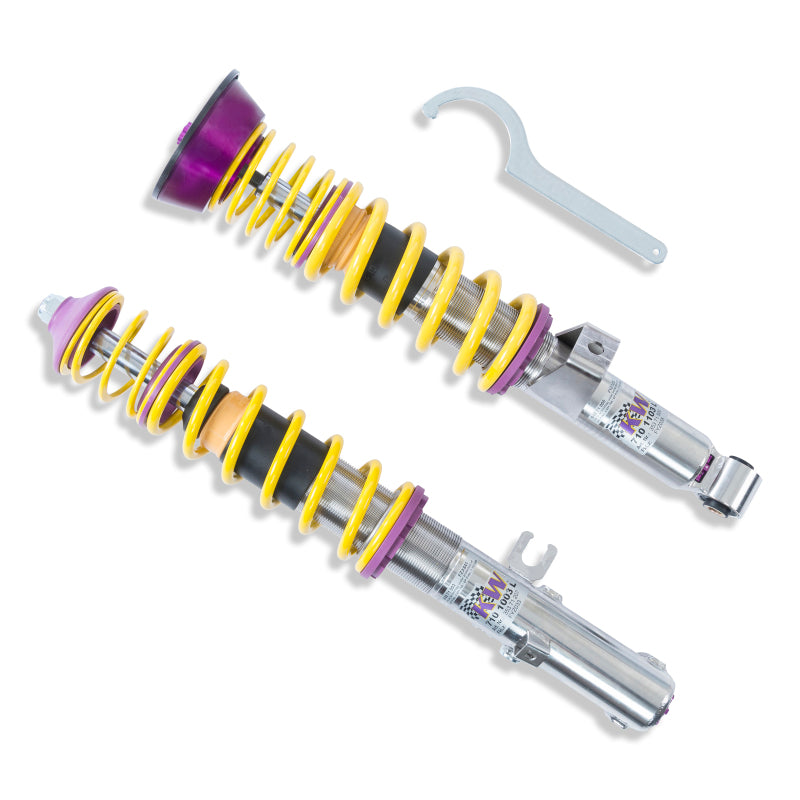 KW Coilover Kit V3 Porsche 911 (993) Carrera 4 4S Turbo; incl. Convertible - 35271005