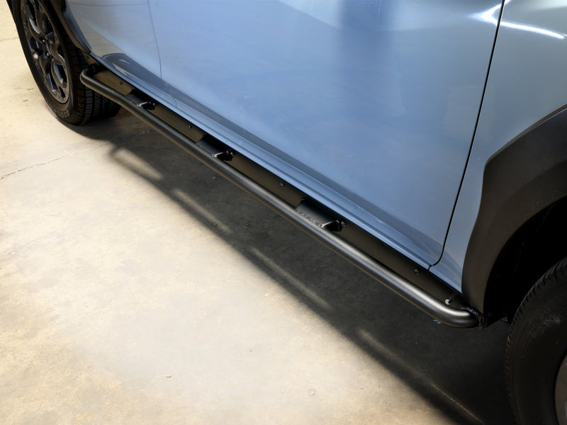 aFe POWER 18-23 Subaru Crosstrek Terra Guard Off-Road Sliders - Black - 79-27019