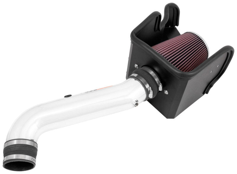 K&N 2013 Dodge Ram 1500 V8-4.7L High Flow Performance Air Intake Kit - 77-1571KP