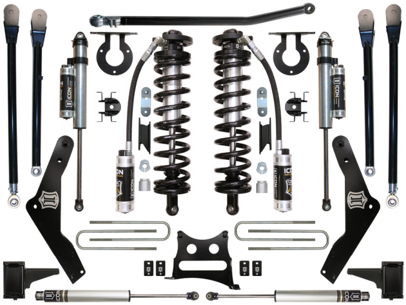 ICON 11-16 Ford F250/F350 4-5.5in Stage 5 Coilover Conversion System - K63135