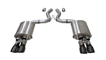 Load image into Gallery viewer, Corsa 2018-2023 Ford Mustang GT Fastback 5.0L 3in Sport Axle-Back Exhaust w/ 4in Black Tips - 21002BLK