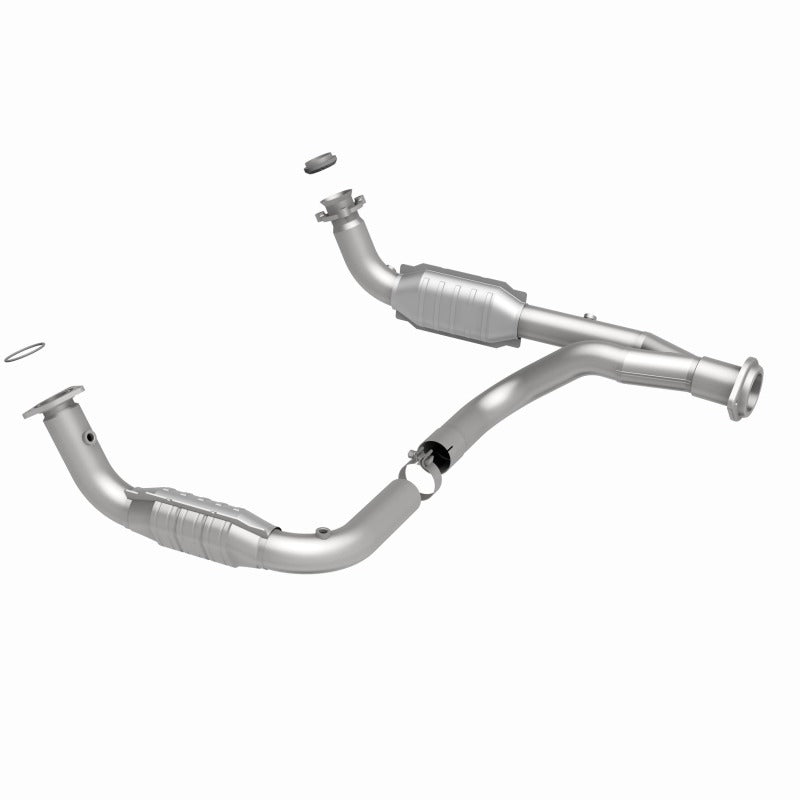 MagnaFlow Direct Fit Catalytic Converter 07-09 Hummer Truck H2 Y-Pipe Assy - 49679