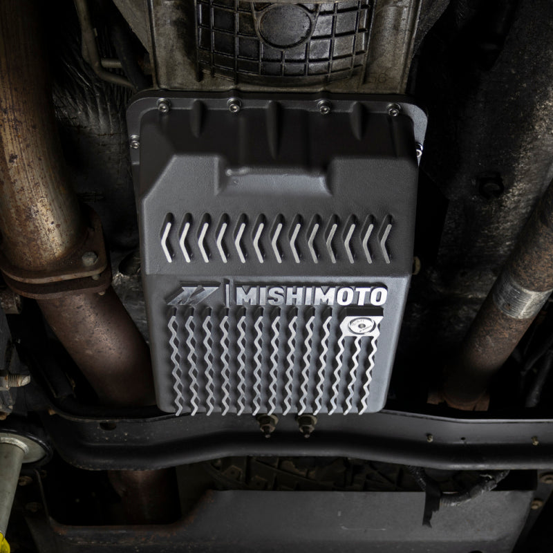Mishimoto 89-10 Powerstroke E4OD 4R100 5R110 Trans Pan Cast GR - MMTP-F2D-89