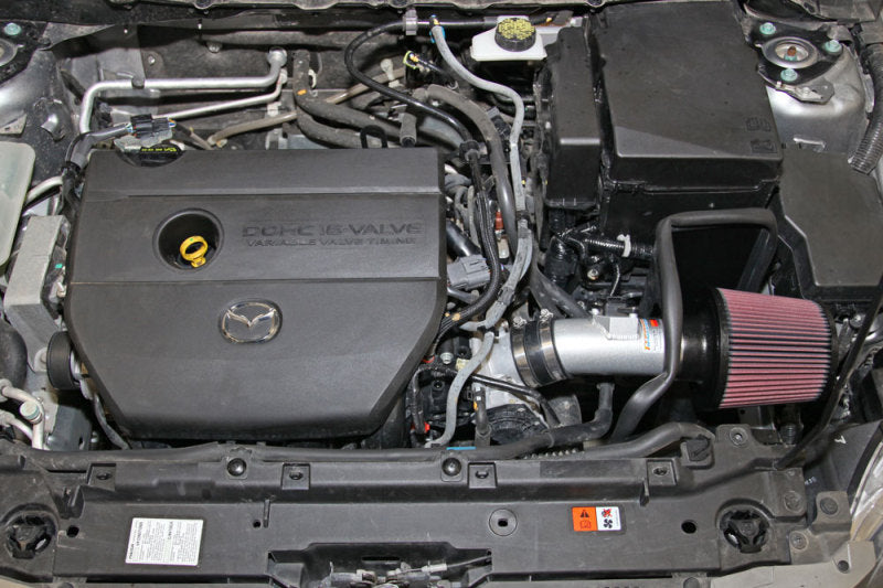 K&N 69 Series Typhoon Performance Intake Kit 2011-13 Mazda 3 L4-2.0L - 69-6031TS