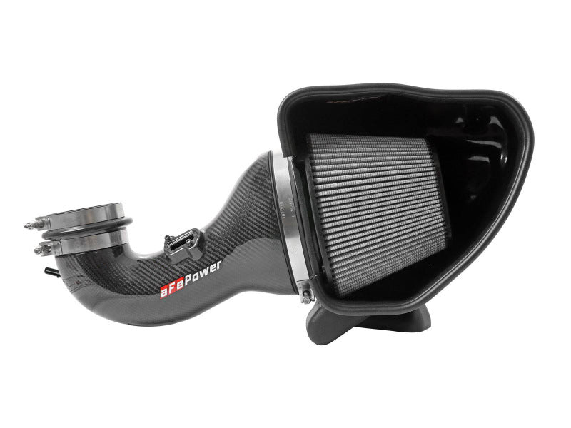 aFe 17-12 Chevrolet Camaro ZL1 (6.2L-V8) Track Series Carbon Fiber CAI System w/ Pro-DRY S Filters - 57-10018D