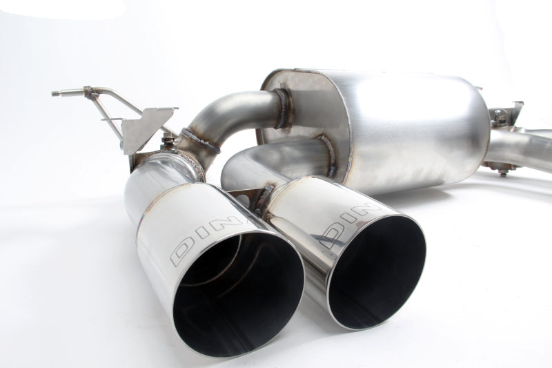 Dinan 15-20 BMW M3/M4 (F80/F82/F83) Free Flow Axleback Exhaust System - Polished Tips - D660-0050