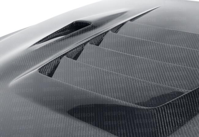 Seibon 09-12 Nissan GTR R35 DS-Style Carbon Fiber Hood - HD0910NSGTR-DS